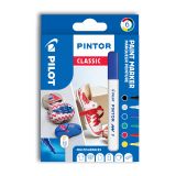 Popisovač Pilot Pintor F Classic akryl / sada 6 ks