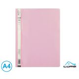 Rychlovazač A4 plastový LUMA - pastelová fialová