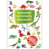 Metalické samolepky - Dinosauři