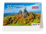 Kalendář stolní obrázkový 55 turistických nej… / S24