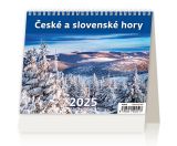 Kalendář stolní MINI České a slovenské hory / SM09