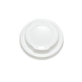 Víčka na papírové kelímky Coffee - na 200 / 300 ml / 100 ks bílé