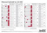 Plánovací karta A5 / S71