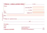 Univerzální příjmový a výdajový pokladní doklad Baloušek A6 / nečíslovaný / 50 listů / NCR / PT060