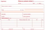 Příjmový pokladní doklad i pro podvojné účetnictví Baloušek A6 / nečíslovaný / 50 listů / NCR / PT030
