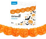 Girlanda papírová - 4 m / dýně