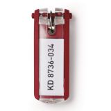 Klíčenky - červená / 6 ks