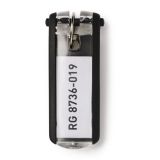 Klíčenky - černá / 6 ks