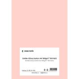 Barevný karton - A4 / 160 g / světle růžová