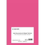 Barevný karton - A4 / 160 g / sytě růžová