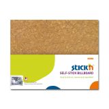 Nástěnka samolepicí Stick´n by Hopax - design korek / hnědá