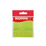 Samolepicí bloček Kores neon - zelená