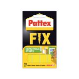 Montážní oboustranné proužky Pattex Super Fix - 4 x 2 cm / 10 ks