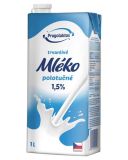 Mléko s uzávěrem - polotučné / 1 l