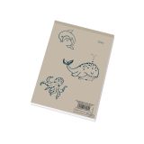 Blok šitý recyklovaný - A7 / čistý