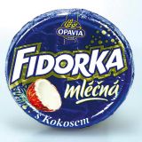 Opavia Fidorka Mléčná s kokosem, 30g