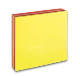 Samolepicí bločky Concorde kostky neonové - 76 mm x 76 mm / 200 lístků