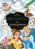 Omalovánky se samolepkami A4 - Disney Princezny