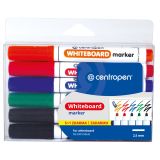 Značkovač Centropen 8559 stíratelný - sada 5 + 1