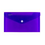 Spisové desky s drukem - DL / fialová