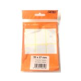 Samolepicí etikety v sáčku - 55 x 27 mm / 60 etiket