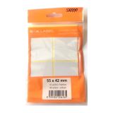 Samolepicí etikety v sáčku - 55 x 42 mm / 40 etiket