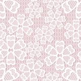 Papírové ubrousky 33x33 / 20ks / 3vr. - krajka růžová