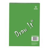 Blok BOBO s horní vazbou - A4 / čtvereček