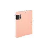 Box na spisy A4 s gumou PASTELINi - oranžová