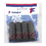 Magnety černé Fandy - průměr 10 mm / 50 ks
