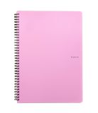 Blok kroužkový PASTELINi - A4 / linka / růžová