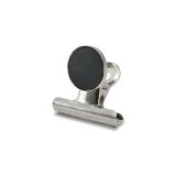 Klipy kovové stříbrné - 31 mm + magnet