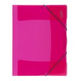 Spisové desky A4 s gumou Opaline - červená