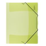 Spisové desky A4 s gumou Opaline - zelená