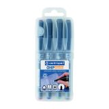 Popisovač Centropen Permanent OHP 2636 / sada 4 ks