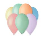 Balónek nafukovací 26 cm - pastelový / 100 ks / Pastel mix