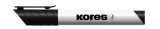 Popisovač Kores K-Marker Whiteboard - černá / klínový hrot