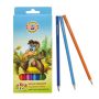 Pastelky KOH-I-NOOR šestihranné (sada 12 ks) Ptáci
