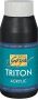 Akrylová barva TRITON SOLO GOYA, černá, 750 ml, KREUL
