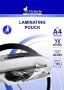 Laminovací fólie, lesklá, A4, 75 micron,  VICTORIA ,balení 100 ks