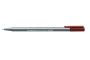 Liner Triplus 334, hnědá, 0,3mm, STAEDTLER