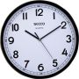 Nástěnné hodiny Sweep second, rám - černý, 29,5 cm, SECCO