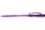 Kuličkové pero Liner 308, fialová, 0,3mm, stiskací mechanismus, STABILO
