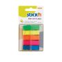 Samolepicí záložky Stick´n by Hopax Z - 12 x 45 mm / 5 x 40 lístků / neonové
