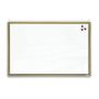 Tabule bílá magnetická v dřevěném rámu - 40 x 60 cm
