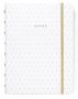 Blok Filofax Notebook Moonlight bílá - A5/56l
