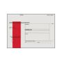 Obálky B6 s dodejkou - s červeným pruhem / 1000 ks