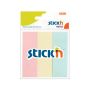 Samolepicí záložky Stick´n by Hopax - 25 x 76 mm / 3 x 50 lístků / pastelové barvy