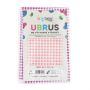 Ubrus PVC - červené káro / 65 x 50 cm
