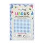 Ubrus PVC - modré káro / 65 x 50 cm